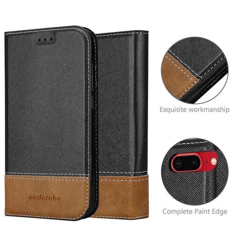 Cadorabo Hülle kompatibel mit Apple iPhone 7 PLUS / 7S PLUS / 8 PLUS Schutzhülle mit Magnetverschluss, Standfunktion und Kartenfach