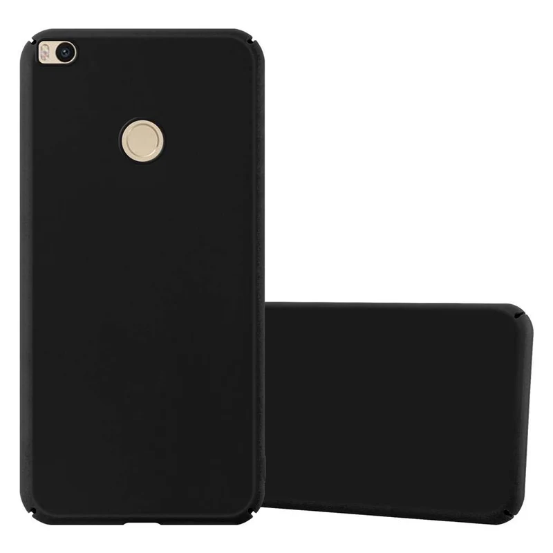 Cadorabo Hülle kompatibel mit Xiaomi Mi MAX 2 Hard Case Schutzhülle in Metall Optik gegen Kratzer und Stöße