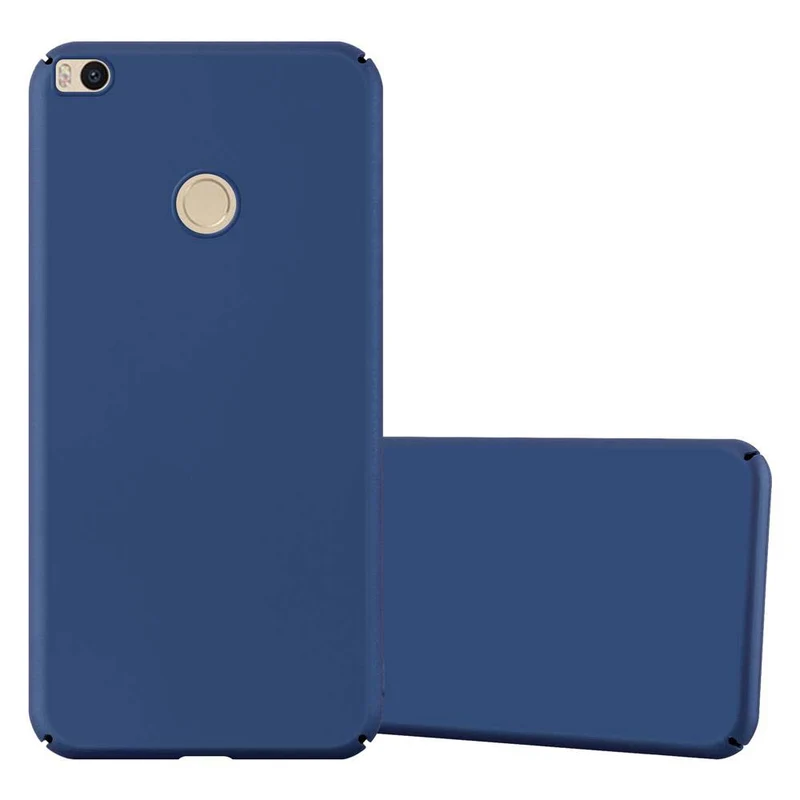 Cadorabo Hülle kompatibel mit Xiaomi Mi MAX 2 Hard Case Schutzhülle in Metall Optik gegen Kratzer und Stöße