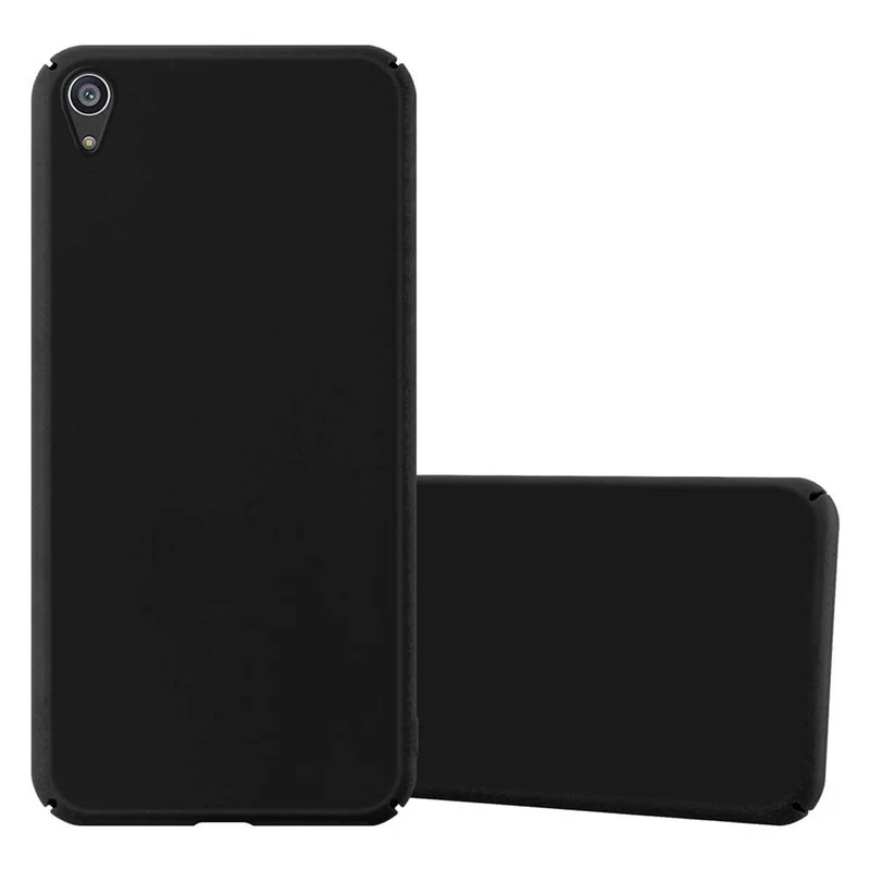 Cadorabo Hülle kompatibel mit Sony Xperia Z5 PREMIUM Hard Case Schutzhülle in Metall Optik gegen Kratzer und Stöße