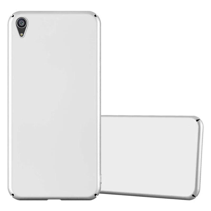 Cadorabo Hülle kompatibel mit Sony Xperia Z5 PREMIUM Hard Case Schutzhülle in Metall Optik gegen Kratzer und Stöße