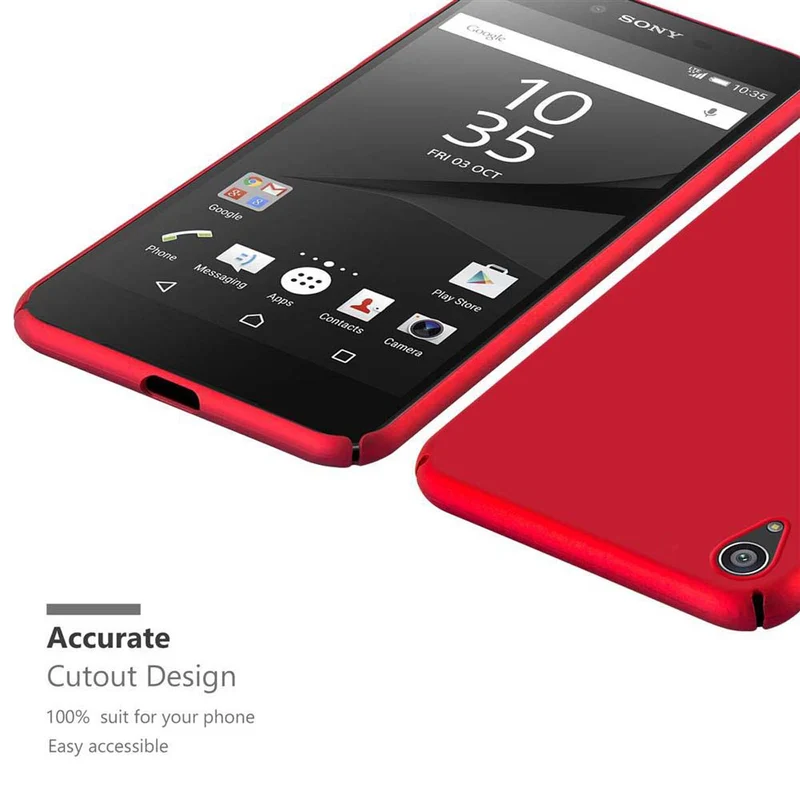 Cadorabo Hülle kompatibel mit Sony Xperia Z5 PREMIUM Hard Case Schutzhülle in Metall Optik gegen Kratzer und Stöße