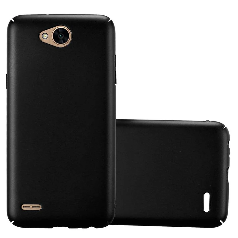 Cadorabo Hülle kompatibel mit LG X POWER 2 Hard Case Schutzhülle in Metall Optik gegen Kratzer und Stöße