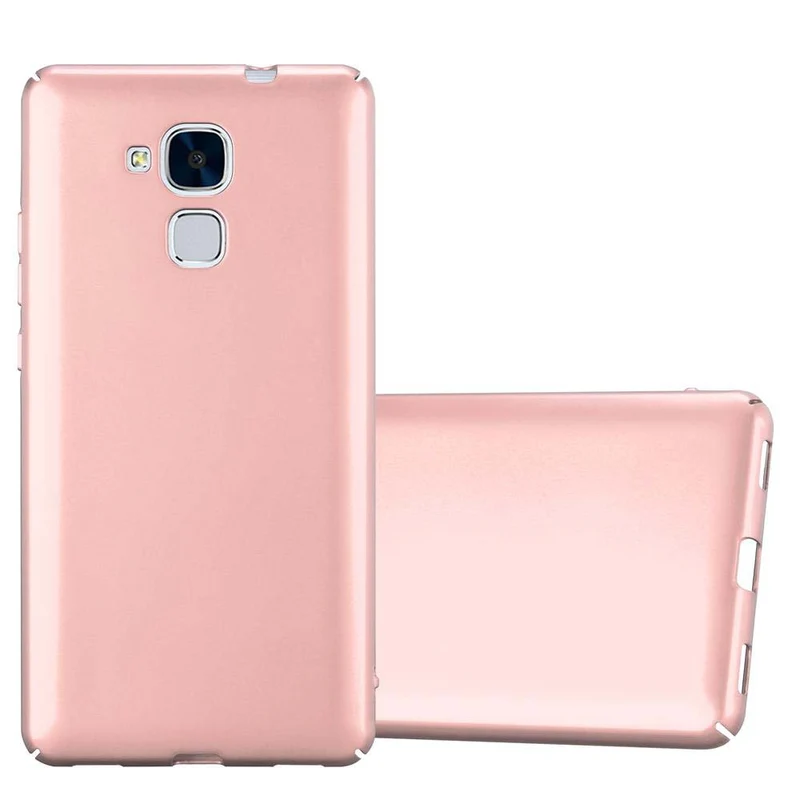 Cadorabo Hülle kompatibel mit Honor 5C Hard Case Schutzhülle in Metall Optik gegen Kratzer und Stöße