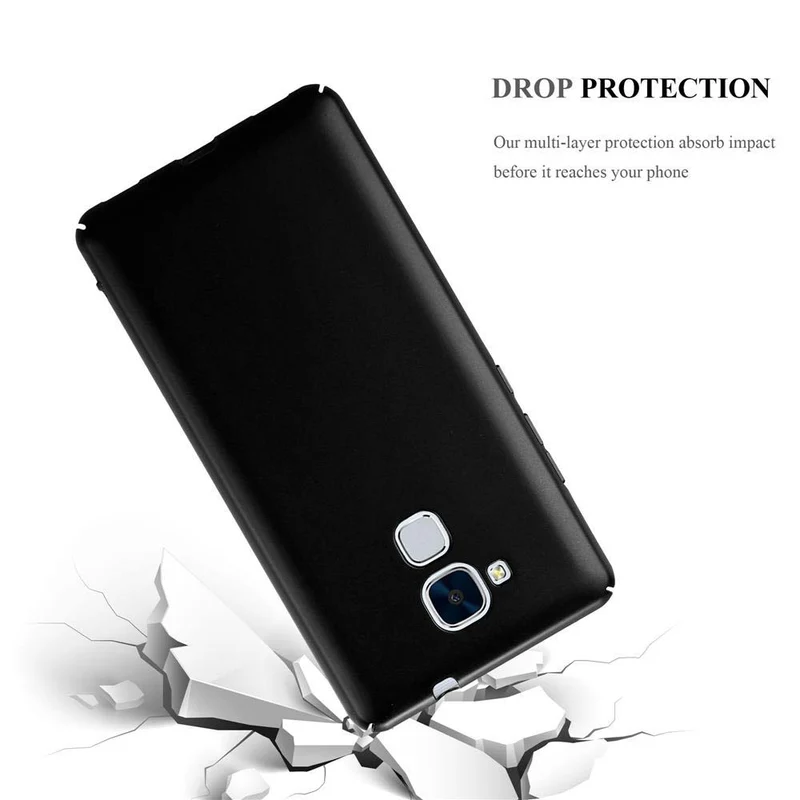 Cadorabo Hülle kompatibel mit Honor 5C Hard Case Schutzhülle in Metall Optik gegen Kratzer und Stöße