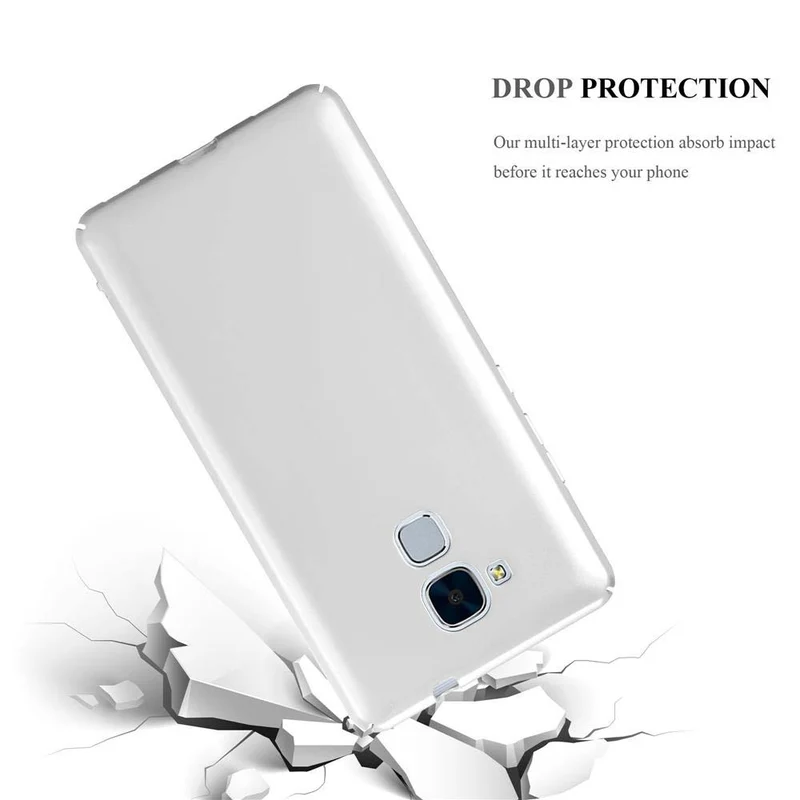 Cadorabo Hülle kompatibel mit Honor 5C Hard Case Schutzhülle in Metall Optik gegen Kratzer und Stöße