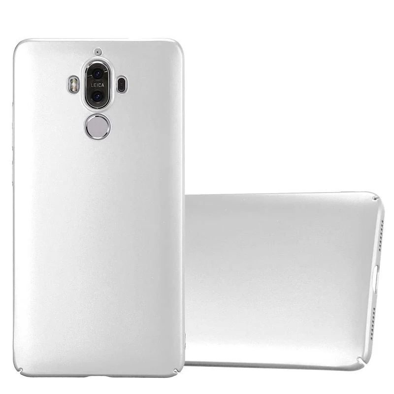 Cadorabo Hülle kompatibel mit Huawei MATE 9 Hard Case Schutzhülle in Metall Optik gegen Kratzer und Stöße