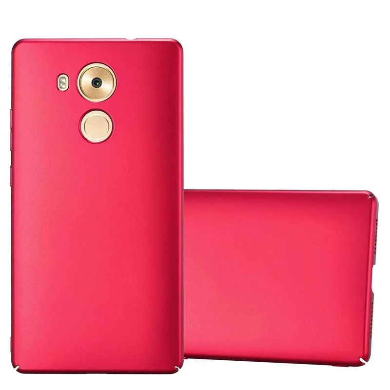Cadorabo Hülle kompatibel mit Huawei MATE 8 Hard Case Schutzhülle in Metall Optik gegen Kratzer und Stöße