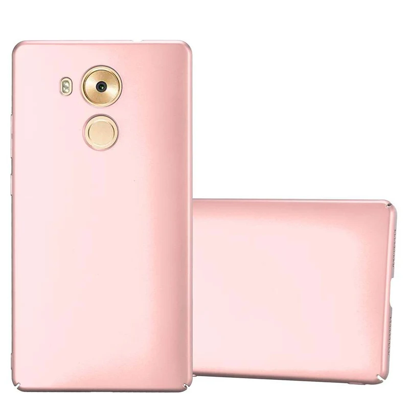 Cadorabo Hülle kompatibel mit Huawei MATE 8 Hard Case Schutzhülle in Metall Optik gegen Kratzer und Stöße