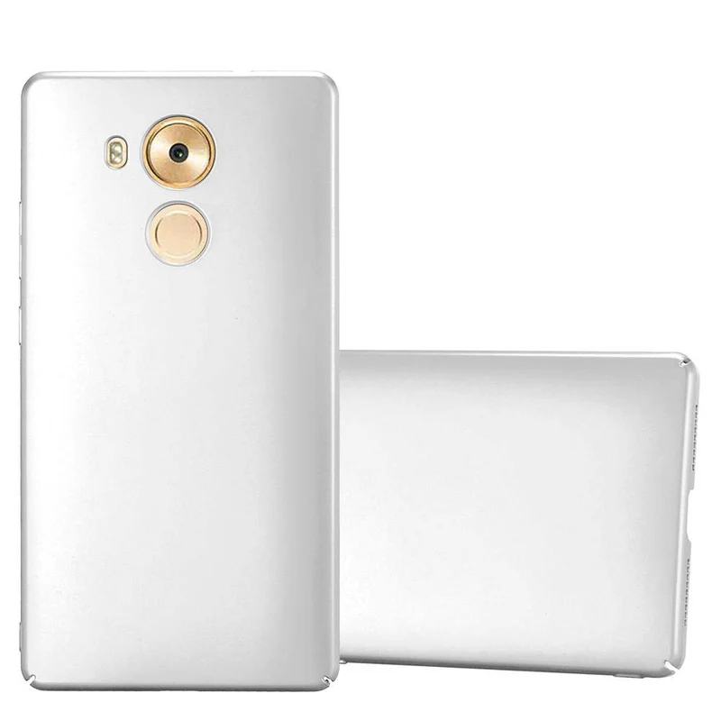 Cadorabo Hülle kompatibel mit Huawei MATE 8 Hard Case Schutzhülle in Metall Optik gegen Kratzer und Stöße