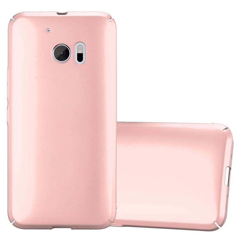 Cadorabo Hülle kompatibel mit HTC ONE M10 Hard Case Schutzhülle in Metall Optik gegen Kratzer und Stöße