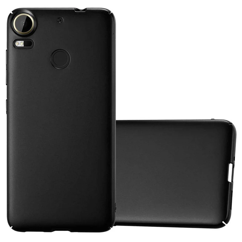 Cadorabo Hülle kompatibel mit HTC Desire 10 PRO Hard Case Schutzhülle in Metall Optik gegen Kratzer und Stöße