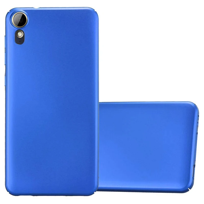 Cadorabo Hülle kompatibel mit HTC Desire 10 LIFESTYLE / Desire 825 Hard Case Schutzhülle in Metall Optik gegen Kratzer und Stöße