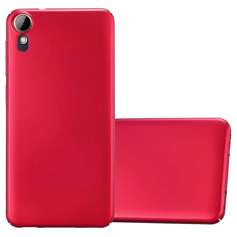 Cadorabo Hülle kompatibel mit HTC Desire 10 LIFESTYLE / Desire 825 Hard Case Schutzhülle in Metall Optik gegen Kratzer und Stöße