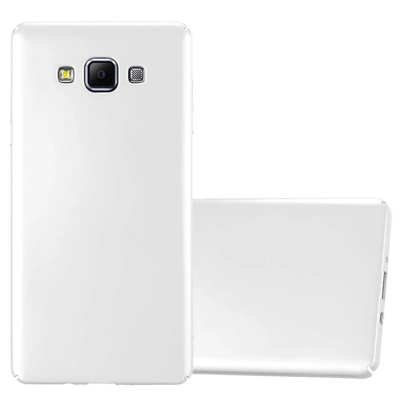 Cadorabo Hülle kompatibel mit Samsung Galaxy A7 2015 Hard Case Schutzhülle in Metall Optik gegen Kratzer und Stöße