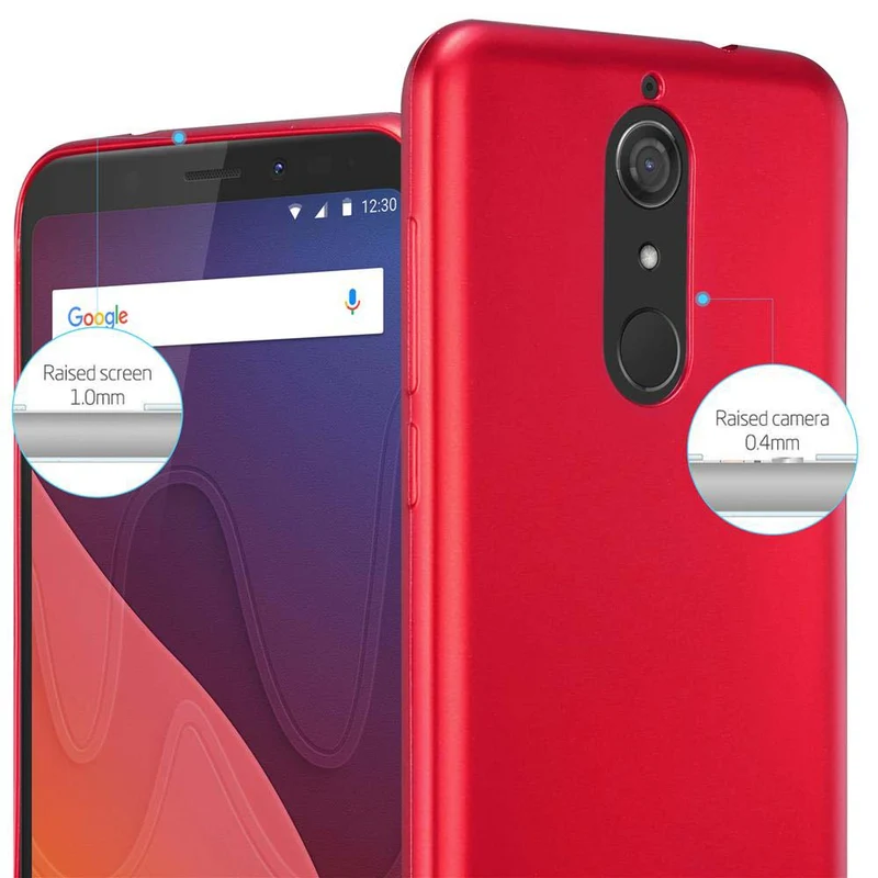 Cadorabo Hülle kompatibel mit WIKO VIEW Schutzhülle aus flexiblem TPU Silikon