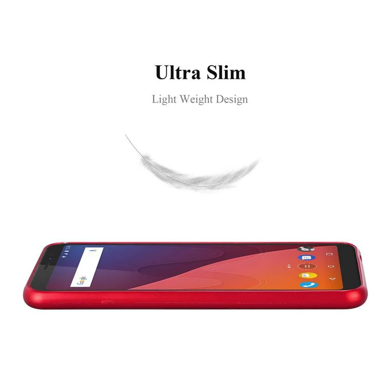 Cadorabo Hülle kompatibel mit WIKO VIEW Schutzhülle aus flexiblem TPU Silikon