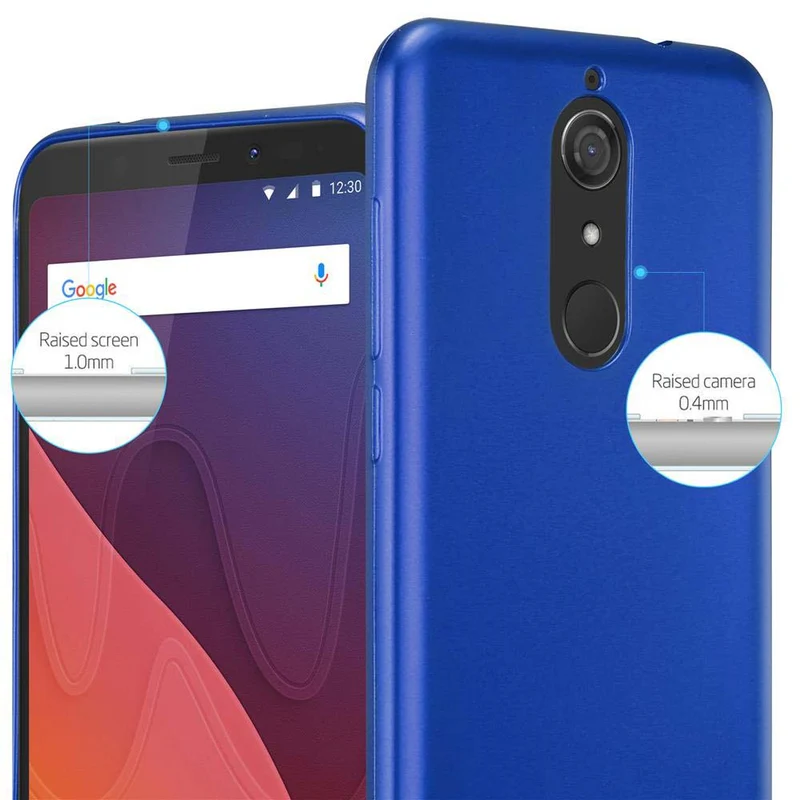 Cadorabo Hülle kompatibel mit WIKO VIEW Schutzhülle aus flexiblem TPU Silikon