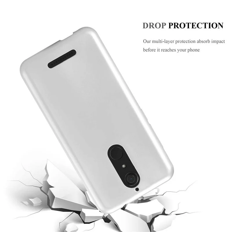 Cadorabo Hülle kompatibel mit WIKO VIEW Schutzhülle aus flexiblem TPU Silikon