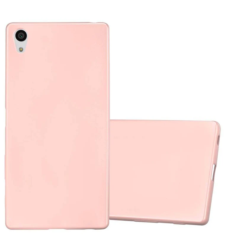 Cadorabo Hülle kompatibel mit Sony Xperia Z5 PREMIUM Schutzhülle aus flexiblem TPU Silikon