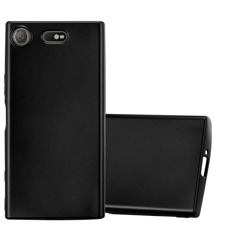 Cadorabo Hülle kompatibel mit Sony Xperia XZ1 COMPACT Schutzhülle aus flexiblem TPU Silikon
