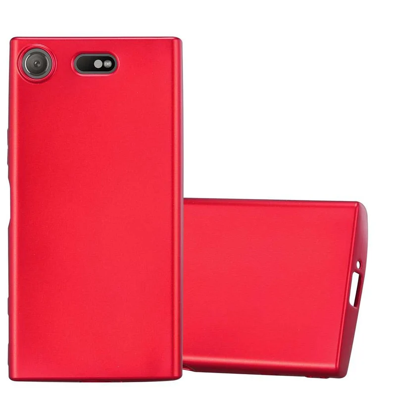 Cadorabo Hülle kompatibel mit Sony Xperia XZ1 COMPACT Schutzhülle aus flexiblem TPU Silikon