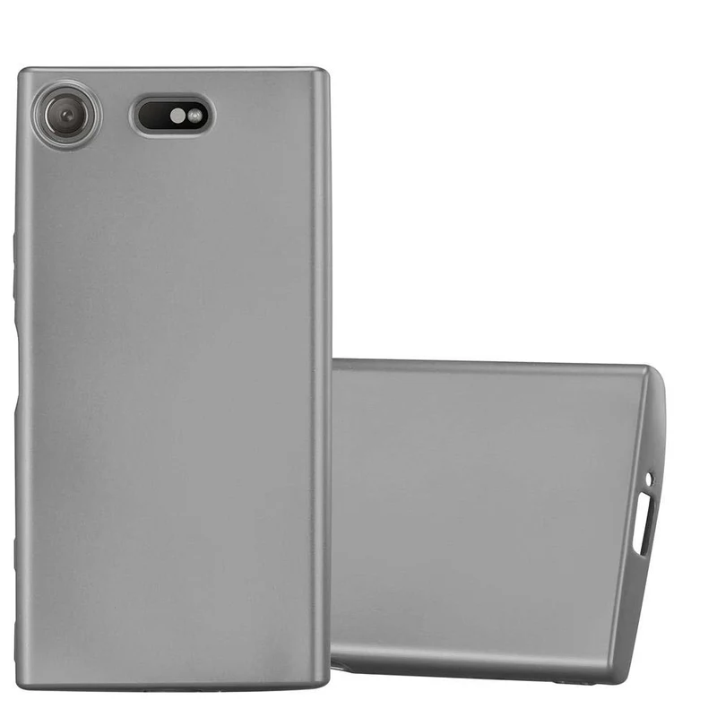 Cadorabo Hülle kompatibel mit Sony Xperia XZ1 COMPACT Schutzhülle aus flexiblem TPU Silikon