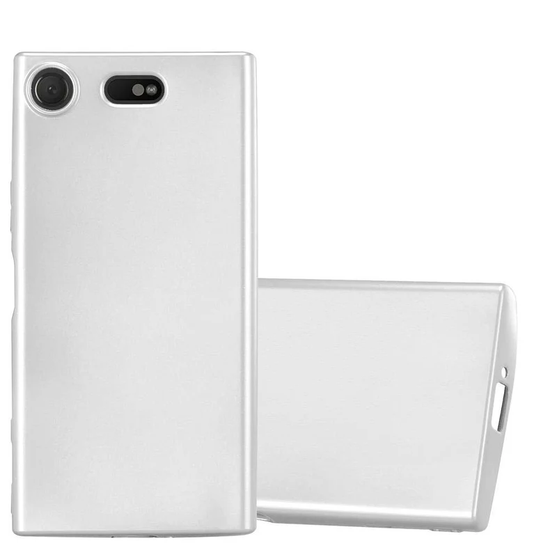 Cadorabo Hülle kompatibel mit Sony Xperia XZ1 COMPACT Schutzhülle aus flexiblem TPU Silikon