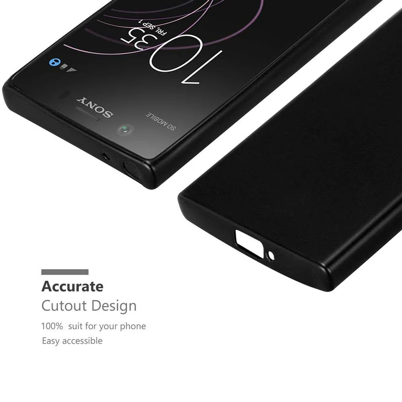 Cadorabo Hülle kompatibel mit Sony Xperia XZ1 COMPACT Schutzhülle aus flexiblem TPU Silikon