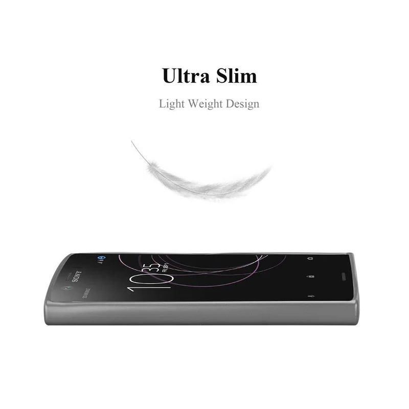 Cadorabo Hülle kompatibel mit Sony Xperia XZ1 COMPACT Schutzhülle aus flexiblem TPU Silikon
