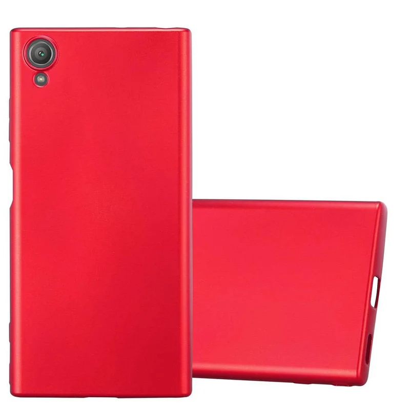 Cadorabo Hülle kompatibel mit Sony Xperia XA1 PLUS Schutzhülle aus flexiblem TPU Silikon