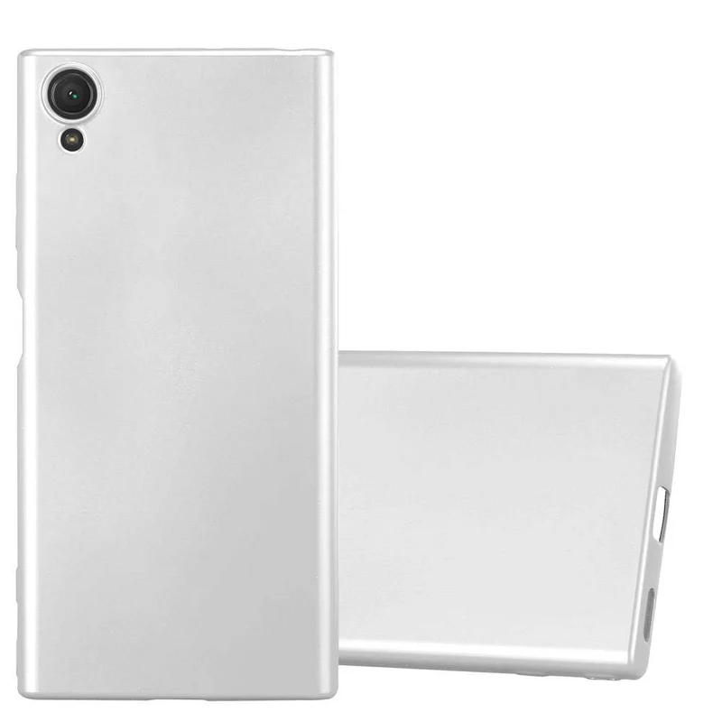 Cadorabo Hülle kompatibel mit Sony Xperia XA1 PLUS Schutzhülle aus flexiblem TPU Silikon