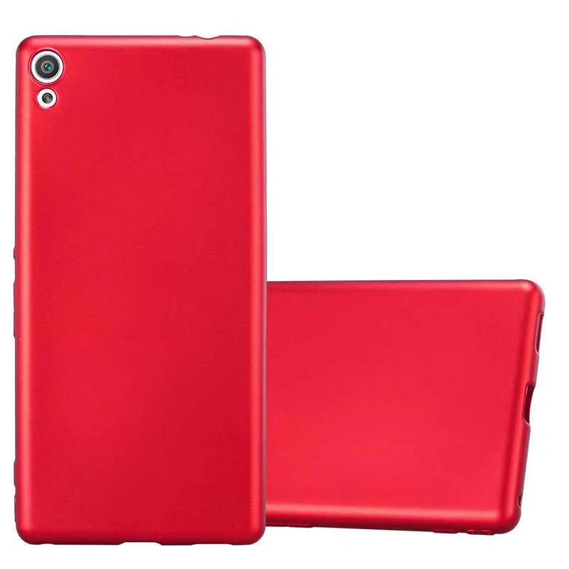 Cadorabo Hülle kompatibel mit Sony Xperia XA ULTRA Schutzhülle aus flexiblem TPU Silikon