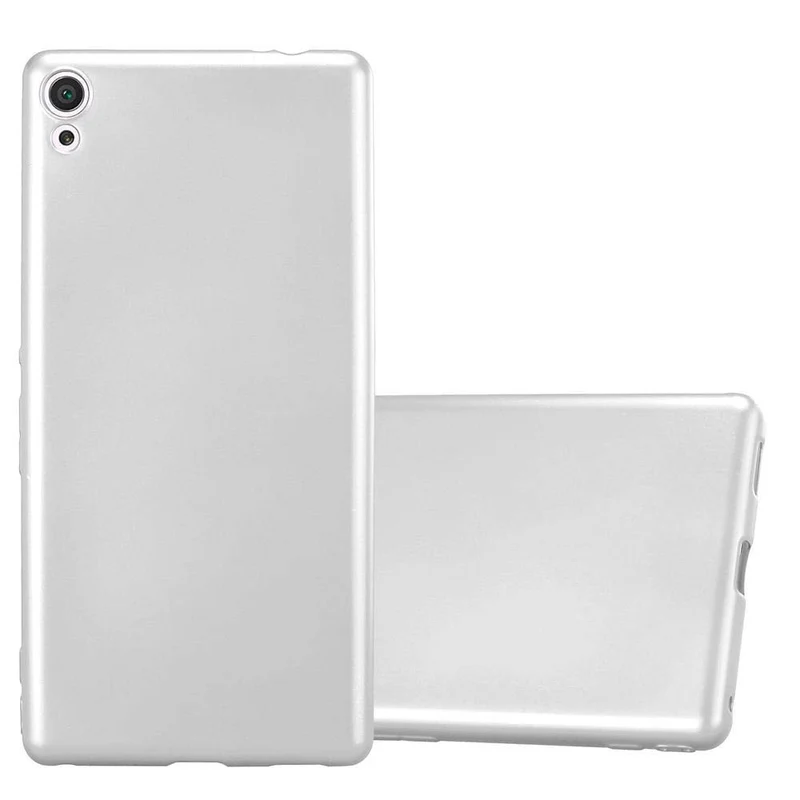 Cadorabo Hülle kompatibel mit Sony Xperia XA ULTRA Schutzhülle aus flexiblem TPU Silikon