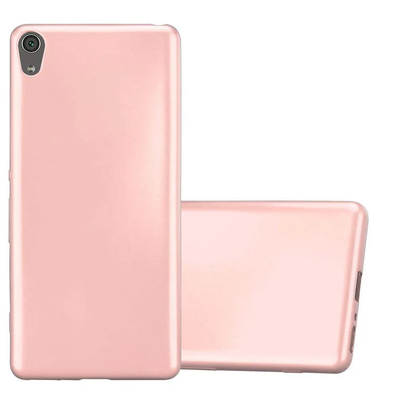 Cadorabo Hülle kompatibel mit Sony Xperia XA Schutzhülle aus flexiblem TPU Silikon