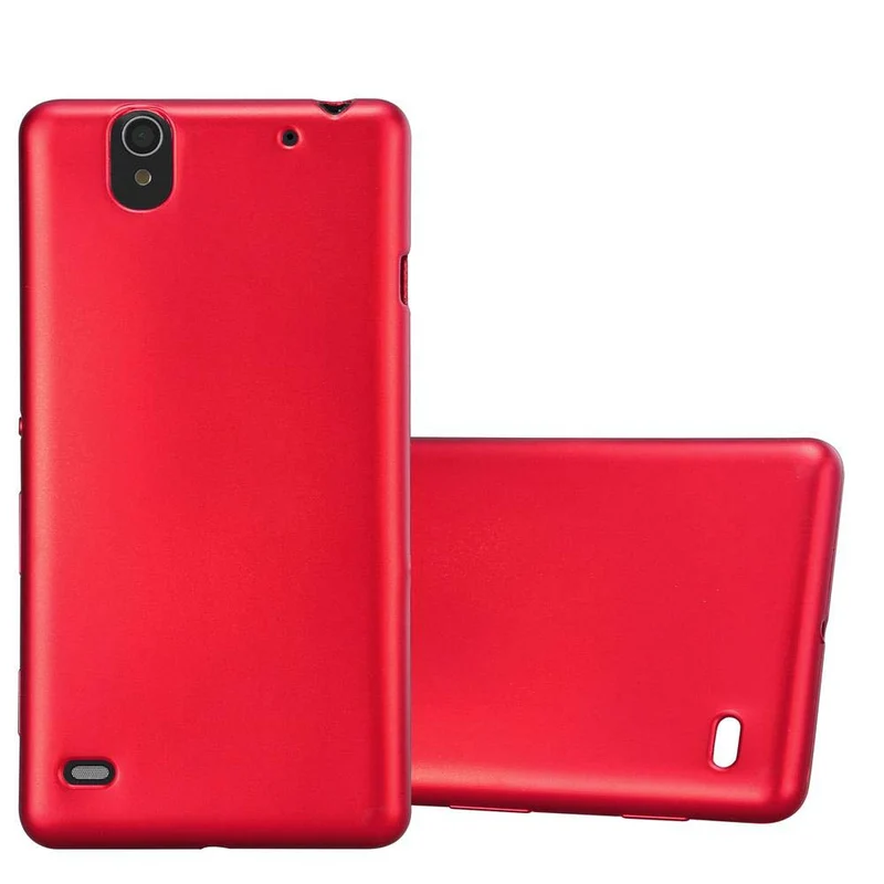 Cadorabo Hülle kompatibel mit Sony Xperia C4 Schutzhülle aus flexiblem TPU Silikon