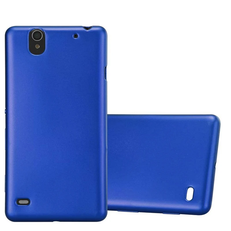 Cadorabo Hülle kompatibel mit Sony Xperia C4 Schutzhülle aus flexiblem TPU Silikon