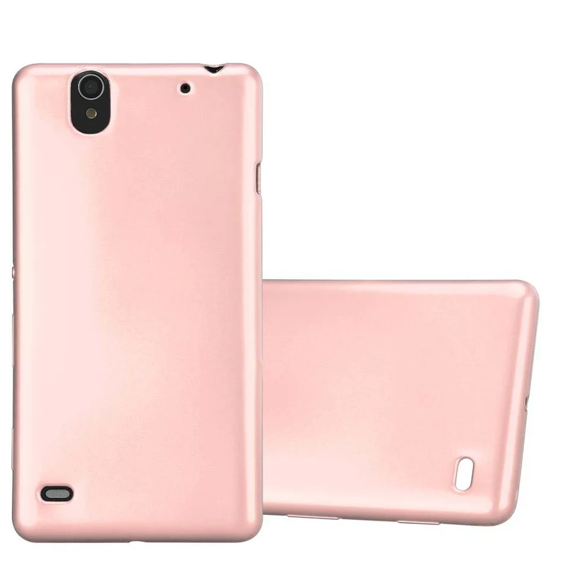 Cadorabo Hülle kompatibel mit Sony Xperia C4 Schutzhülle aus flexiblem TPU Silikon