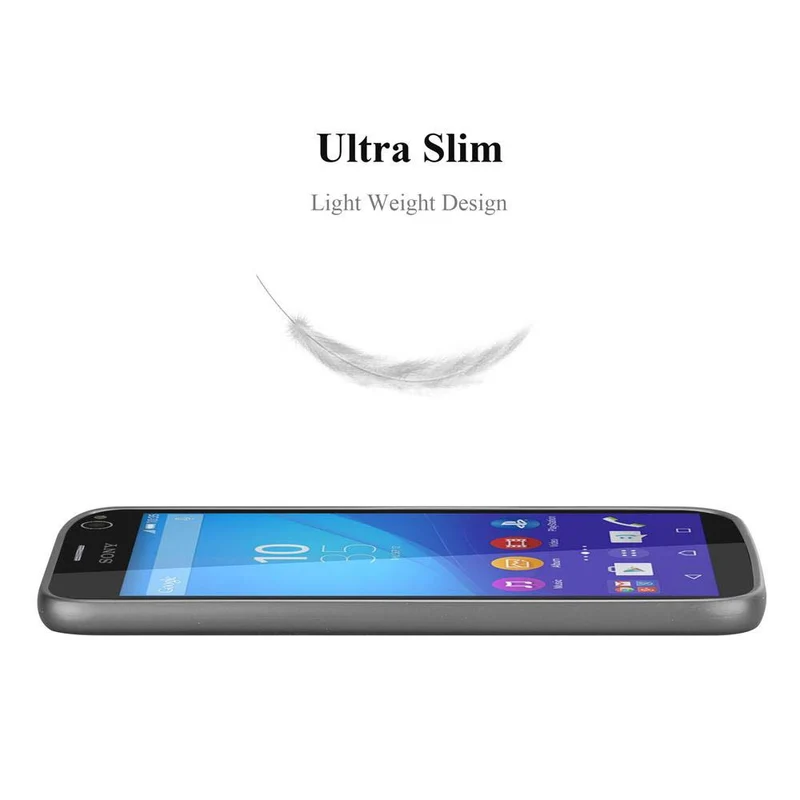 Cadorabo Hülle kompatibel mit Sony Xperia C4 Schutzhülle aus flexiblem TPU Silikon