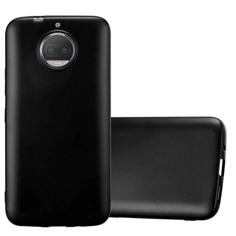 Cadorabo Hülle kompatibel mit Motorola MOTO G5S PLUS Schutzhülle aus flexiblem TPU Silikon
