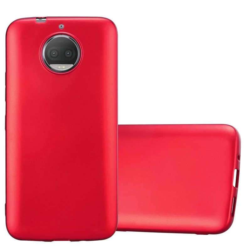 Cadorabo Hülle kompatibel mit Motorola MOTO G5S PLUS Schutzhülle aus flexiblem TPU Silikon