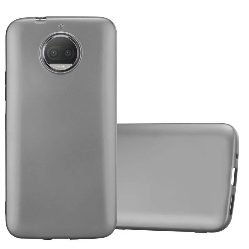 Cadorabo Hülle kompatibel mit Motorola MOTO G5S PLUS Schutzhülle aus flexiblem TPU Silikon