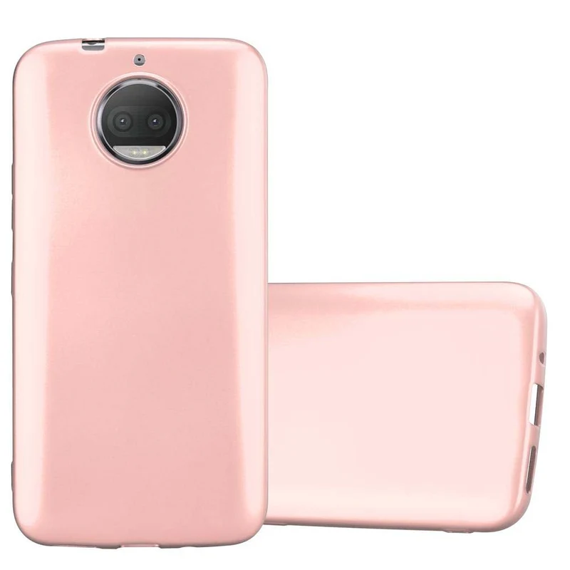 Cadorabo Hülle kompatibel mit Motorola MOTO G5S PLUS Schutzhülle aus flexiblem TPU Silikon