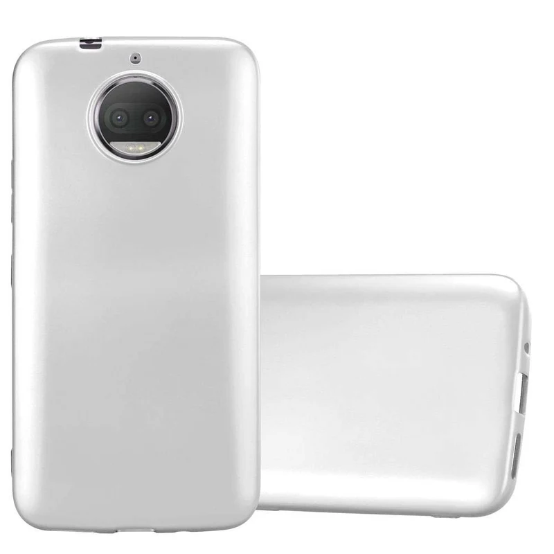 Cadorabo Hülle kompatibel mit Motorola MOTO G5S PLUS Schutzhülle aus flexiblem TPU Silikon