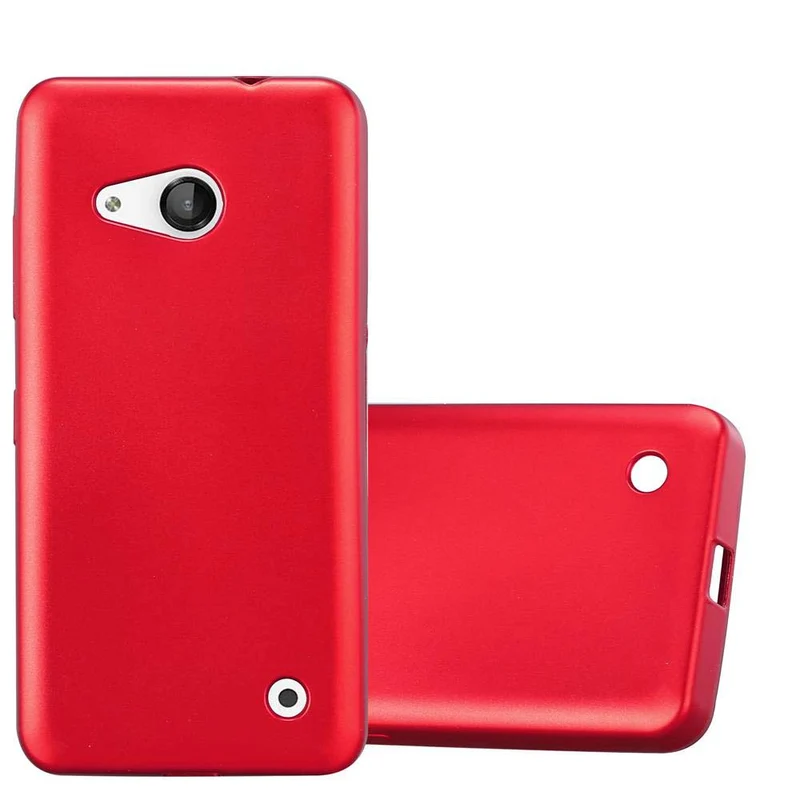 Cadorabo Hülle kompatibel mit Nokia Lumia 550 Schutzhülle aus flexiblem TPU Silikon