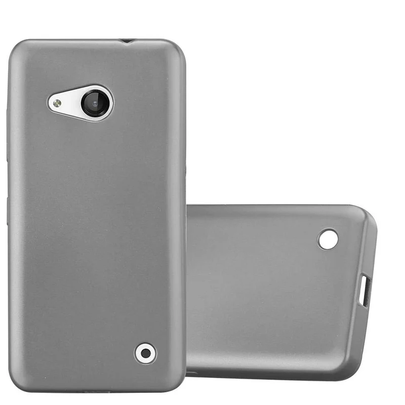 Cadorabo Hülle kompatibel mit Nokia Lumia 550 Schutzhülle aus flexiblem TPU Silikon