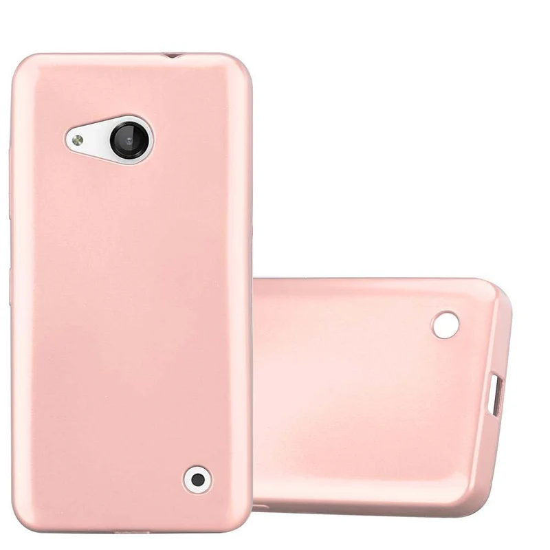 Cadorabo Hülle kompatibel mit Nokia Lumia 550 Schutzhülle aus flexiblem TPU Silikon