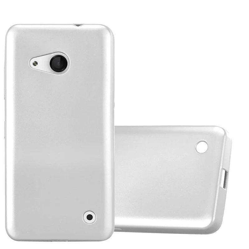 Cadorabo Hülle kompatibel mit Nokia Lumia 550 Schutzhülle aus flexiblem TPU Silikon