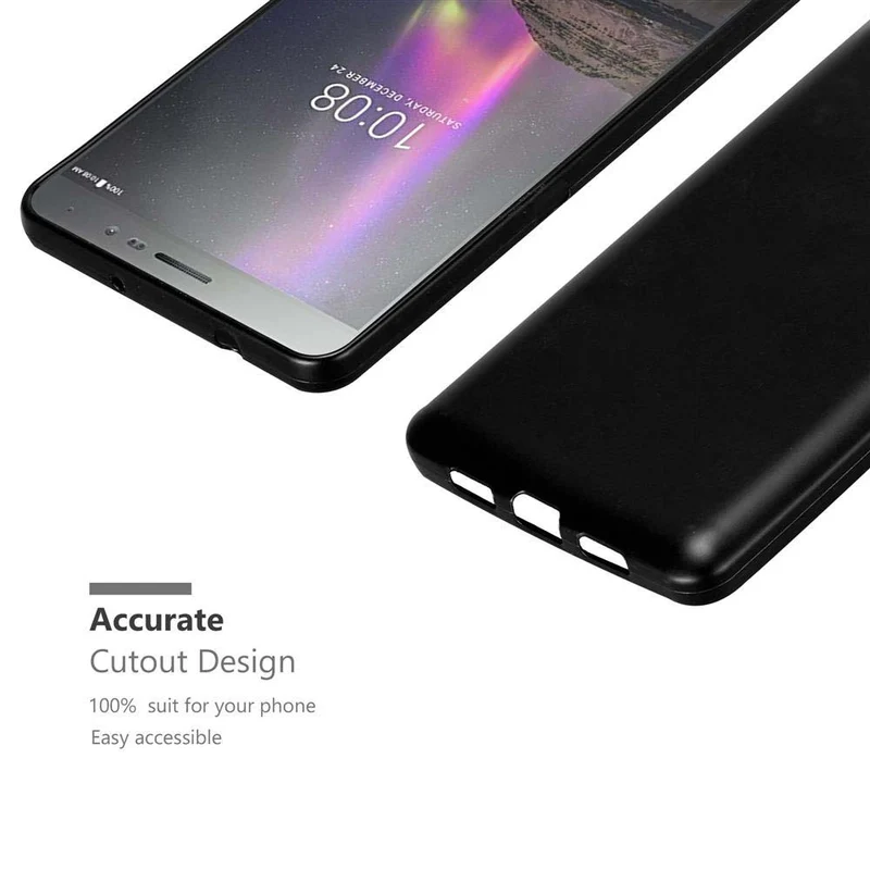 Cadorabo Hülle kompatibel mit Lenovo P2 Schutzhülle aus flexiblem TPU Silikon