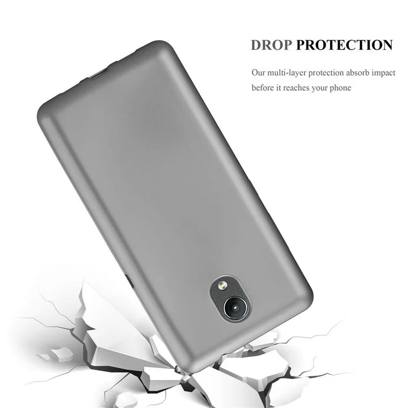 Cadorabo Hülle kompatibel mit Lenovo P2 Schutzhülle aus flexiblem TPU Silikon